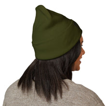 Load image into Gallery viewer, # 2025 - LOGO Embroidered Classic Cuffed Beanie - Raven Base Logo