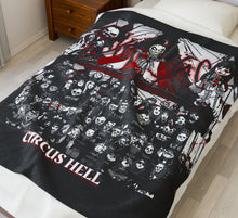 Load image into Gallery viewer, # 2025 - CIRCUS HELL Velveteen Plush Blanket