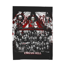 Load image into Gallery viewer, # 2025 - CIRCUS HELL Velveteen Plush Blanket
