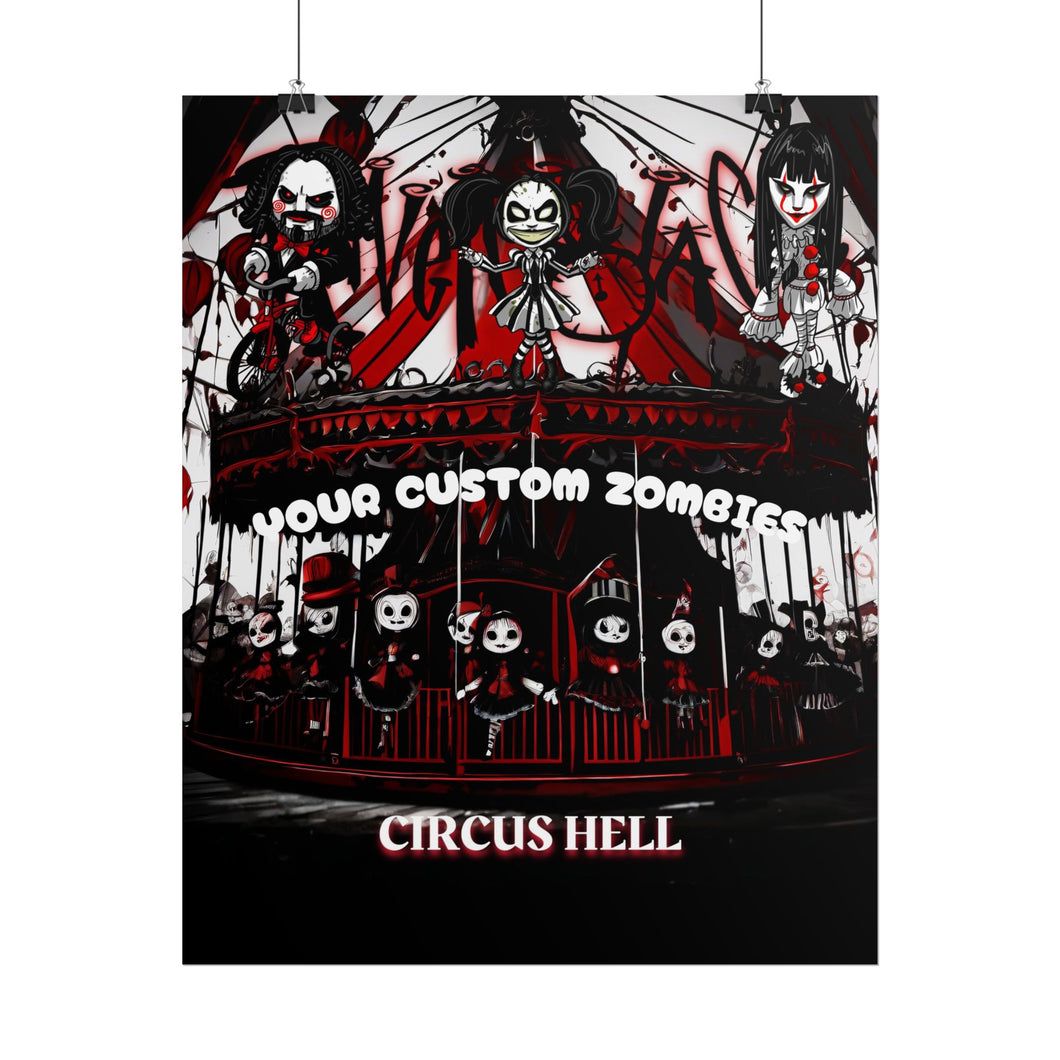 # 2025 / CIRCUS HELL CUSTOM POSTER