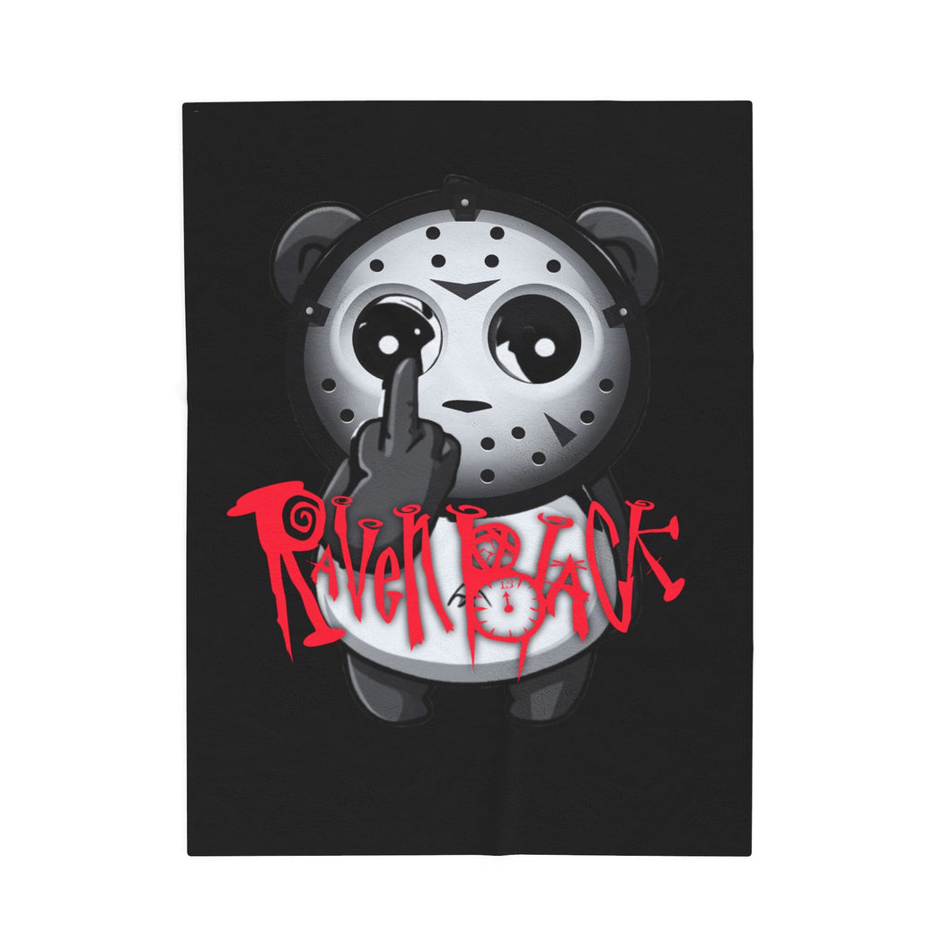 # 2025 - FXCKOFF PANDA Velveteen Plush Blanket