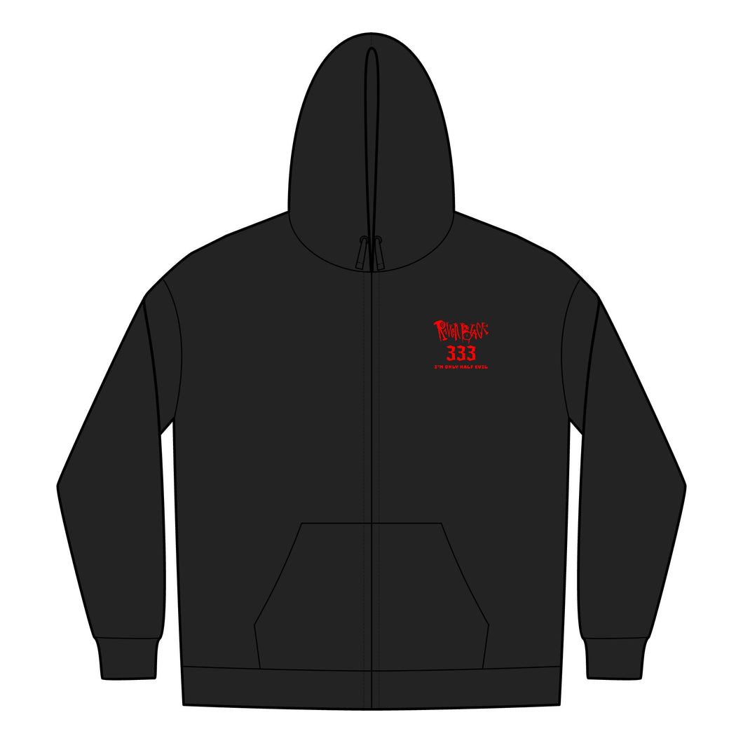 # 2025 - Unisex Hoodie 333 - I'm Only Half Evil