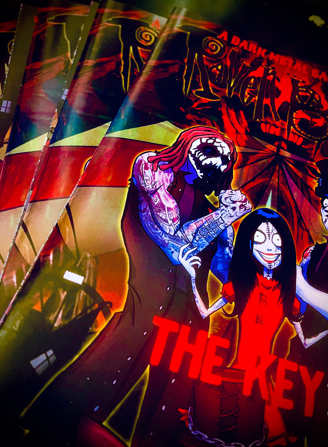 # 2025 - COMIC BOOK ISSUE #2 - WE CAME ACROSS THE DARKNESS