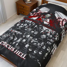 Load image into Gallery viewer, # 2025 - CIRCUS HELL Velveteen Plush Blanket
