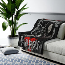 Load image into Gallery viewer, U HOME - EMBRACE THE DARKNESS - Velveteen Plush Blanket
